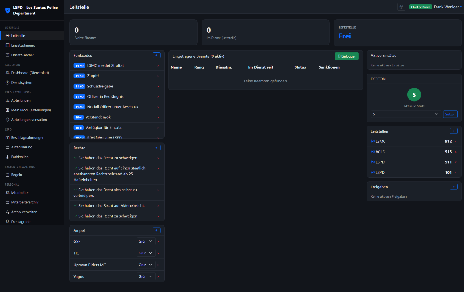 Komplette LSPD Behördensoftware (inkl. alle LSPD Addons)